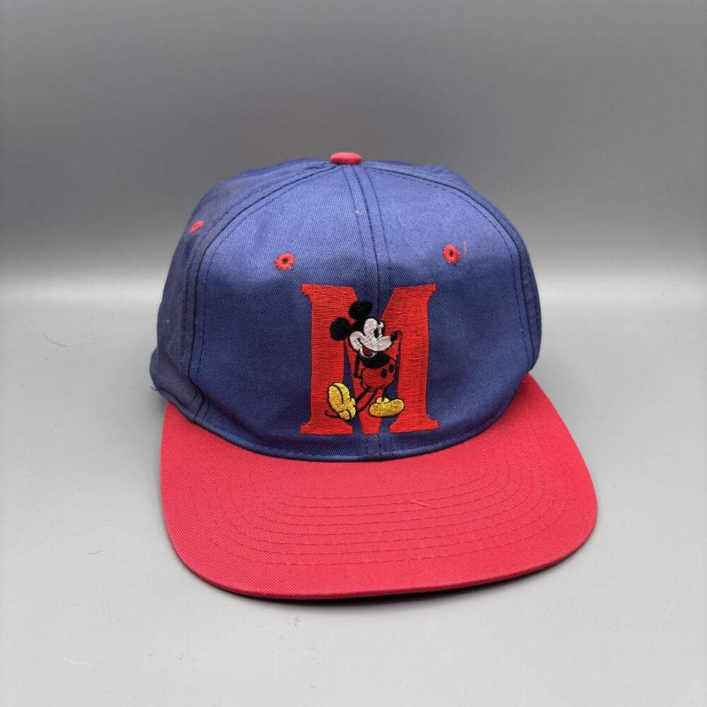 Vintage Mickey Unlimited Disney Baseball Cap Retro Collectible Hat Snapback